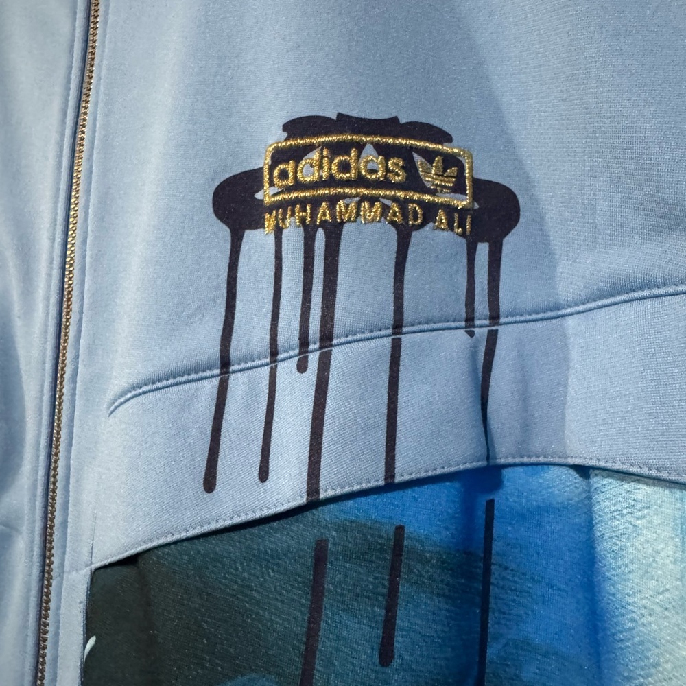 Adidas Limited Edition Muhammad Ali x Eric Bailey Track Jacket Men’s Size XXL - Picture 13 of 15